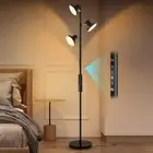 LED Tree Floor Lamp, Modern Dimmable Standing Lamp Touch Control, 4 Col...