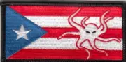 HSC-28 DRAGON WHALES PUERTO RICO FLAG PATCH