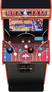 Arcade1Up NBA JAM Deluxe 2 Player Arcade Machine