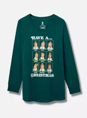 Torrid Holiday Buddy The Elf Shirt Raglan NWT New 1X