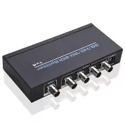 1x4 SDI Splitter Video Converter Support 3G/HD/SD-SDI Video Format1920x1080@60Hz