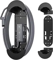 EDUP HOME Starlink Ethernet Cable Caddy with Adapter Holder - Wall Mountable for Convenient Starlink Cable Management and Accessories Storage