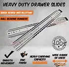 Heavy Duty Drawer Slides Full Extension 600mm 225KG 4WD Fridge Trailer Sliders