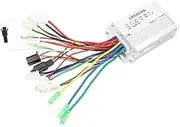 Vuzmode Brushless Controller 24V 250W Bike Speed Controller, for Electric Scooter Electric Bicycles Motorcycles Tricycles E-Scooter Brushless Controller