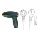 Handheld Wireless Electric Whisk USB Rechargeable Small Green