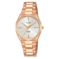 在飛比找PChome24h購物優惠-ALBA 經典玫瑰金時尚腕錶VJ22-X301K(AH7T3