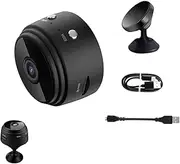 Secret Scope Camera, Secret Scope Mini Security Camera, Mini Wire-Free Monitor with Night Vision Function, WiFi cámara Outdoor Wireless (Black,1 Pcs)