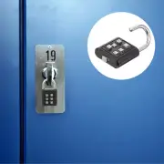 Padlock with Password Required Metal for Locker Blind Travel Office