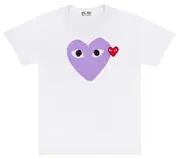 [COMME des GARCONS PLAY] 糖果心男式 T 卹