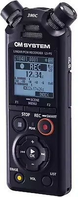 Olympus LS-P5 PCM Recorder with Tresmic 3-Microphone, Bluetooth, Composite USB M
