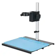 HAYEAR Microscope Table Stand, 40mm 50mm Adjustable Focusing, for Digital HDMI USB Industrial Video Camera