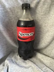 Share a Coke with Spencer 2025 Personalized Gift Coca~Cola Bottle 20oz Zero