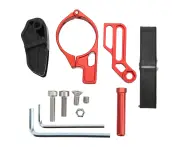 LeBycle Universal MTB Chain Guide Protector Aluminum Alloy Red
