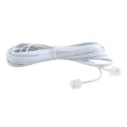 6P2C RJ11 Male to Male Plug Telephone Line Cable Wire 5M T9K14514