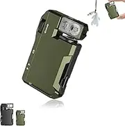 G5 Rechargeable EDC Flashlight, g5 Flashlight, 400 Lumens Dual Light, Super Bright 3 Modes EDC Flashlights, Rechargeable Mini Flashlights with Magnet, for Outdoor, Emergency & Daily Carry (Green)