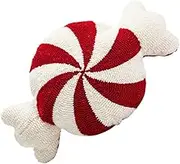 Generic Christmas Decorative Pillow Stuffed Candy Pillow Cute Plush Cushion Christmas Pillows Small Decorations Couch Shaped Christmas Throw Pillows Candy Cane Decorative Pillows Polyester