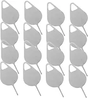UTHCLO 100pcs Sim Eject Pin Tools Sim Tray Remover for Smartphones Portable Design Hanging for Easy Access