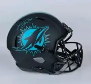 Jason Taylor - Signed NFL Eclipse Speed Replica Helmet - Miami Dolphins - JSA