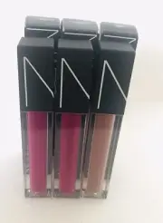 BNIB! NARS Velvet Lip Matte Color LA MAIN BLEUE 2715 & XENON 2731 Full Sz Lot 3