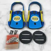Union Binding Base Plate Set for Snowboard with Discs & Hardware - Used