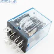 5PCS DC12V 8Pin 2NO 2NC LY2NJ LY2N-J Led Lamp10A DPDT Coil Power Relay New