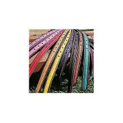 Bates Victrix Black Stirrup Leathers