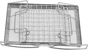 Elegant Japanese Design Toaster Rack Stainless Steel Roasting Rack for Indoor Baking Outdoor Camping Easy to Clean