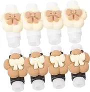 8pcs Cable Protectors for Phone Charging Line Cute Cartoon Data Cable Saver Wire Cover for Office Power Line Cover Cable Protect Lovely Cable Protect