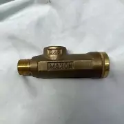 Maxon 3/8" NPT x 1/4" NPT Adjustable Gas Burner Pilot Orifice