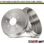2x Brake Drum for Nissan Sentra 07-12 Versa Cube Rear Driver & Passenger Side (for: Nissan)
