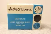 Electro AM-FM Transistor Radio NIB