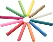 NewFamily Dustless Chalk Refills - 12 Colors (Just the quill)