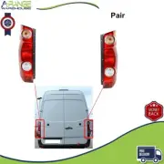 Pair of Rear Tail Light Lamp Volkswagen Crafter 2006 Right Hand Left Hand Side