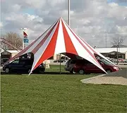 Waterproof Commercial Event Car Lot Advertising Beach Marquee Star Stretch Tent (Size: 50x20ft.)