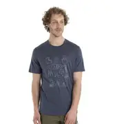 Icebreaker Men's Merino 150 Tech Lite Ii Short Sleeve T-shirt Camp Essentials - Graphite