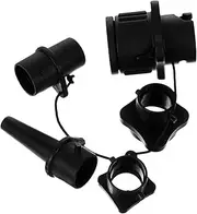 1pc Air Valve Connector Kayak Adapter Boston Valve Air Pump Boat Air Connector Inflatable Dinghy Boat Kayak Tool Boat Hose Adapter Pump Adapter for Kayak Air Adaptor Plastic