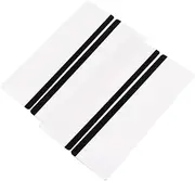 COOPHYA Computer Monitor Holder 4 Pack Acrylic Memo Board Side Note Holder for Office