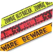 Halloween Fright Tape Bundle - Dohance Tape Bundle Includes, Orange and Black