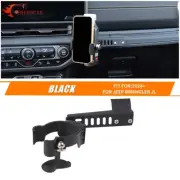 Car Center Dash Phone Mount & Cup Holder Bracket Stand for Jeep Wrangler JL 24+
