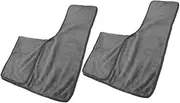 COMPUKAS 2Pcs Fleece Hair Drying Towel Super Absorbent Beauty Salon Towels for Quick Drying Soft Versatile Bath Towels for Home Travel Salon Use Deep