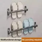 Hanger Holder Towel Rack Multifunctional Storage Shelf Clothes Holder
