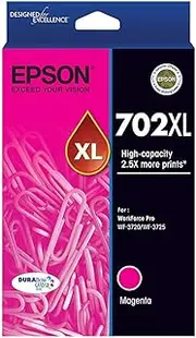 Epson 702XL Magenta High Yield Ink Cartridge (Genuine)