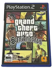 Grand Theft Auto San Andreas PS2 PAL *No Manual or Map* (Preowned)