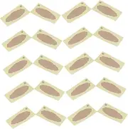 Happyyami Long-lasting Dryness 20pcs Breathable Armpit Pads Underarm Antiperspirant Odorless Comfortable