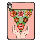 iPad 10.9-inch (10th gen) iPad Impact Case Flower Power by Exquisite Paradox