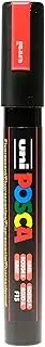 Posca PC5M 2.5mm Medium Bullet Tip Marker, Fluoroescent Red