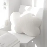 Super Soft Plush Pillow Stuffed White Cloud Shaped Cushion Room Decor Pillow