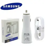 Original Samsung Galaxy FAST Car Charger + 1.5M USB Cable S6 S7/S7 Edge Note 4 5