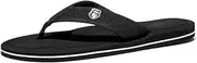 [WOTTE] Men’s Flip-Flops Sandals with Arch Support, Lightweight EVA Slides for Beach Gym Pool, Non-Slip Rubber Sole