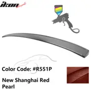 Fits 06-15 Honda Civic Sedan IKON Roof Spoiler PP #R551P New Shanghai Red Pearl (for: Honda Civic)